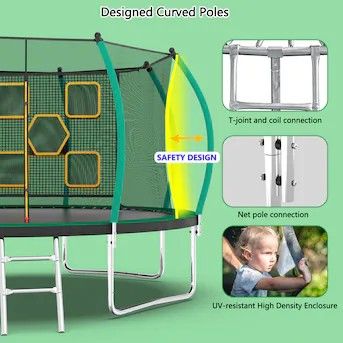 12 Foot Trampoline Brand New In The Package Cash Price $100