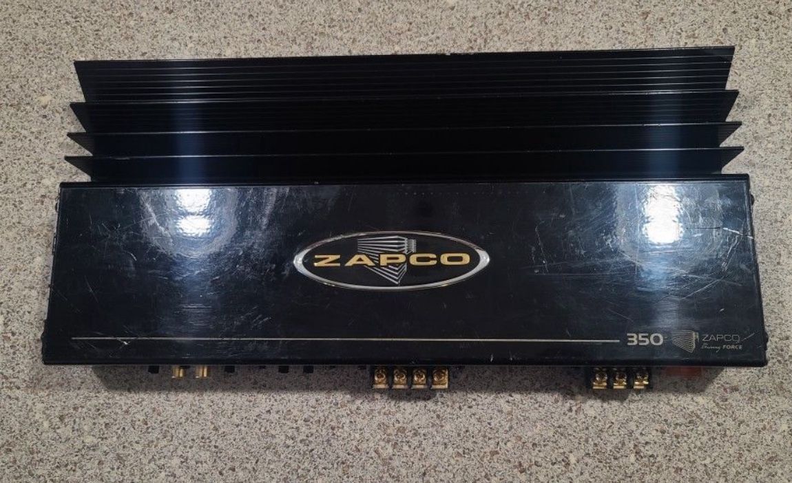 Zapco 350.2 Quality Car Amplifier USA Old school 