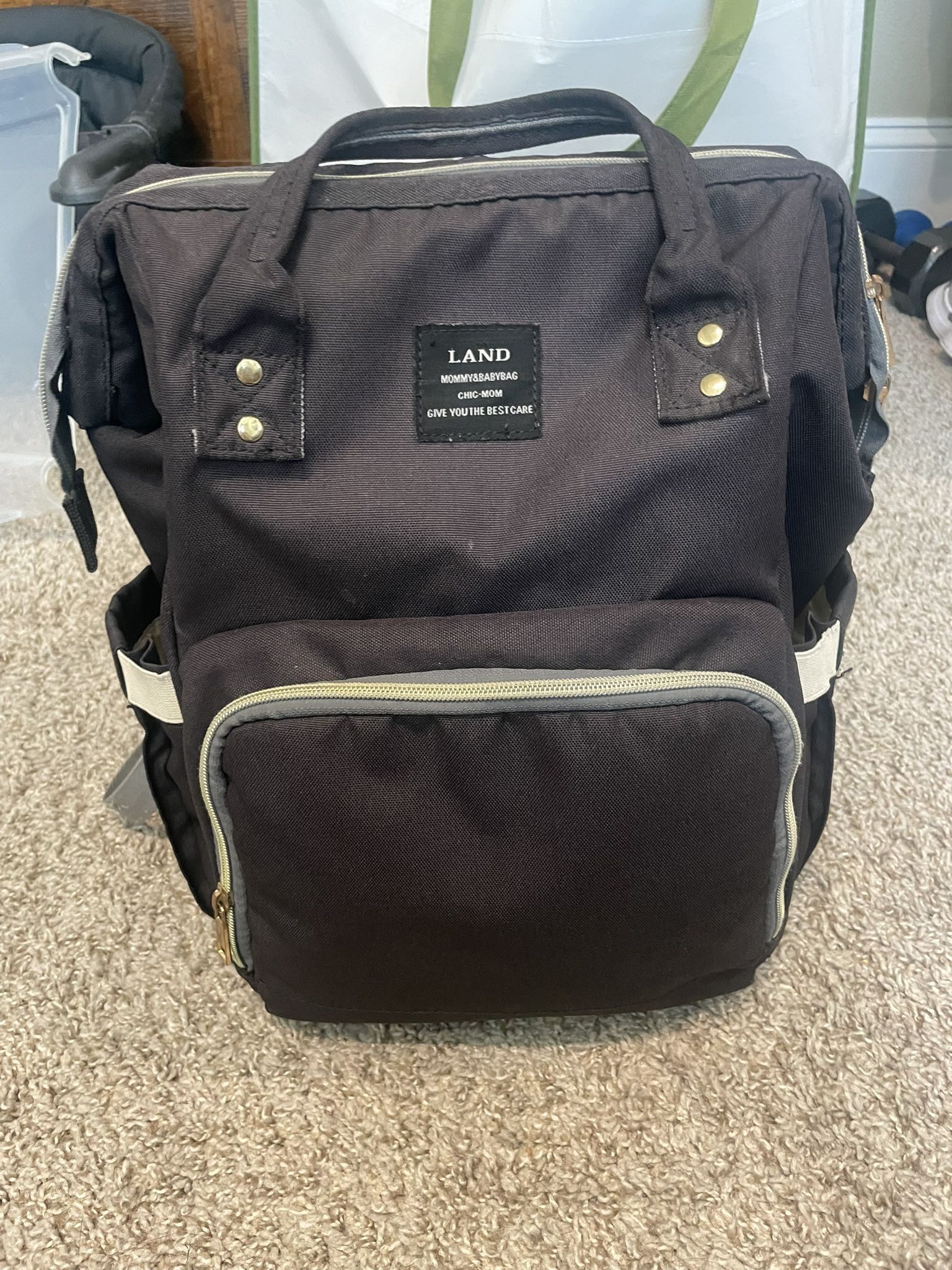 Diaper backpack