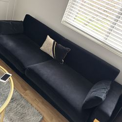 Velvet Sofa Set 