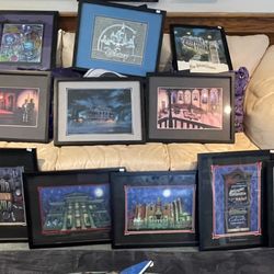 Disney Haunted Mansion Prints - Many Out Of Print