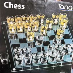 Chess Glass  Cup