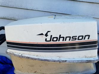 Johnson outboard motor hood