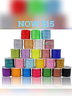 25 Rolls 1250 Yards Nylon String
