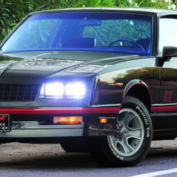 1988 Chevy Monte Carlo SS Glass LED Headlights