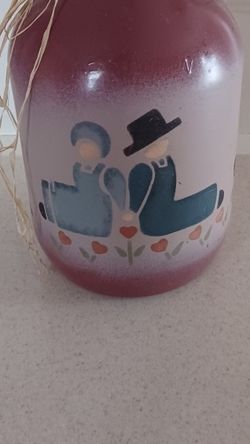 Decorative 1 Gallon Container Jug
