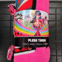 Miraculous Ladybug Throw Blanket 
