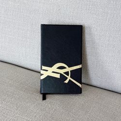 YSL Black Journal Mini Book