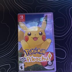 Let’s Go Pikachu Nintendo Switch Game