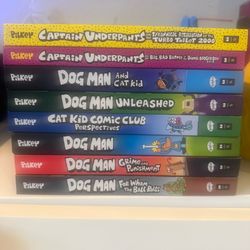 Dog Man - Captain Underpants - Cat Kid Books