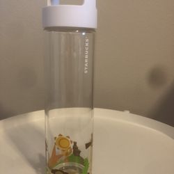 Starbucks Glass bottle (Texas )- Brand New