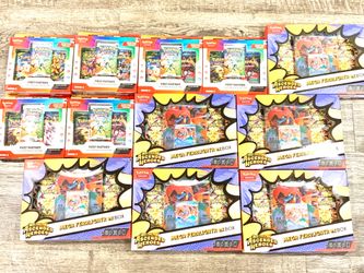 Pokémon ascended ex boxes & first partner series 2 boxes