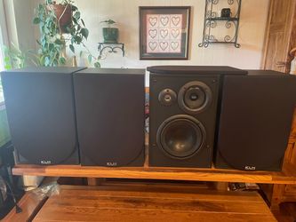 Home stereo speakers/surround sound.