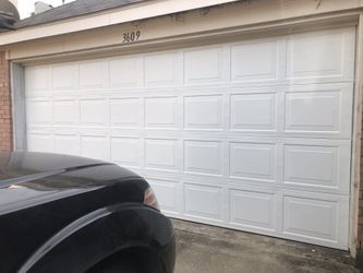 New garage door