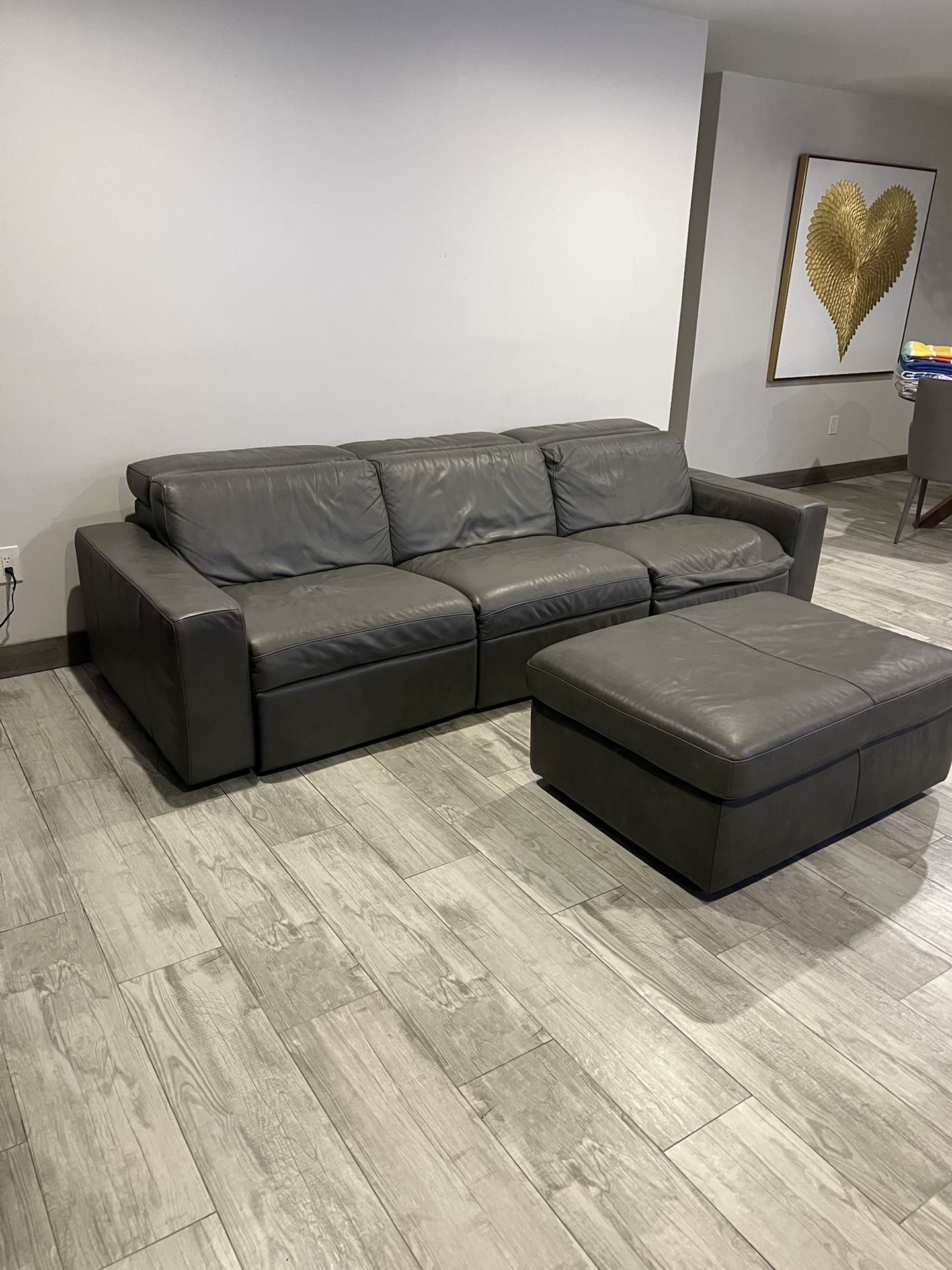 West Elm Enzo Electric Reclining Sofa