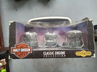3 classic Harley davidson engines