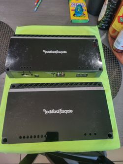 2 AMPLIFIER ROCKFORD FOSGATE 