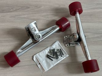 Original Skateboard brand trucks, Arbor wheels