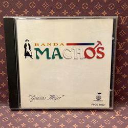 Banda Machos Gracias Mujer Cd Original Fonovisa
