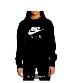 Nike Air Hoodie black color for Women. Size medium brand new.