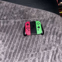 Nintendo Switch Joy-Con controller set With  Joy-Con Comfort Grip,