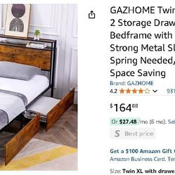 Extra Long Twin Bed With Storage