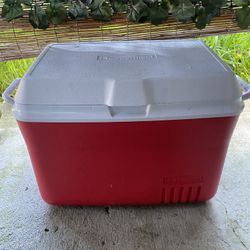 Medium Size Red Cooler
