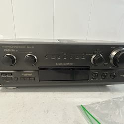 Technics SA-AX720 AV Control Stereo Receiver With Remote Tested Working 100 watts per channel Dolby Digital DTS Pro Logic Decoding 