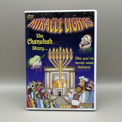 Miracle Lights: The Chanukah Story DVD Animated Jewish Holiday Film 