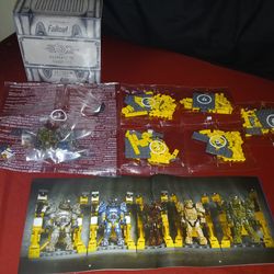 Fallout Lego set of all T-60 Power Armors all 5 different Armor suits