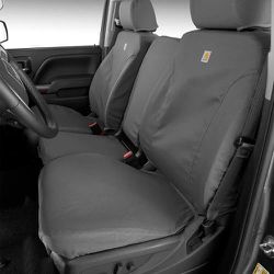 Covercraft - SSC3439CAGY Carhartt SeatSaver Front Row Custom Fit Seat Cover for Select Chevrolet/GMC Models


