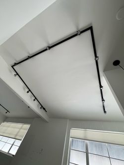 Modern Black LED Track Lighting System