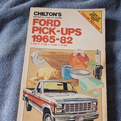 Chilton Manual Ford 1965 To 1982