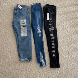 Women’s Jeans Size 27 Or Medium Brand Names 