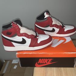 Air Jordan 1 Retro High OG Chicago Lost and Found GS Shoes ( 4Y , 4.5Y , 6Y , 7Y )