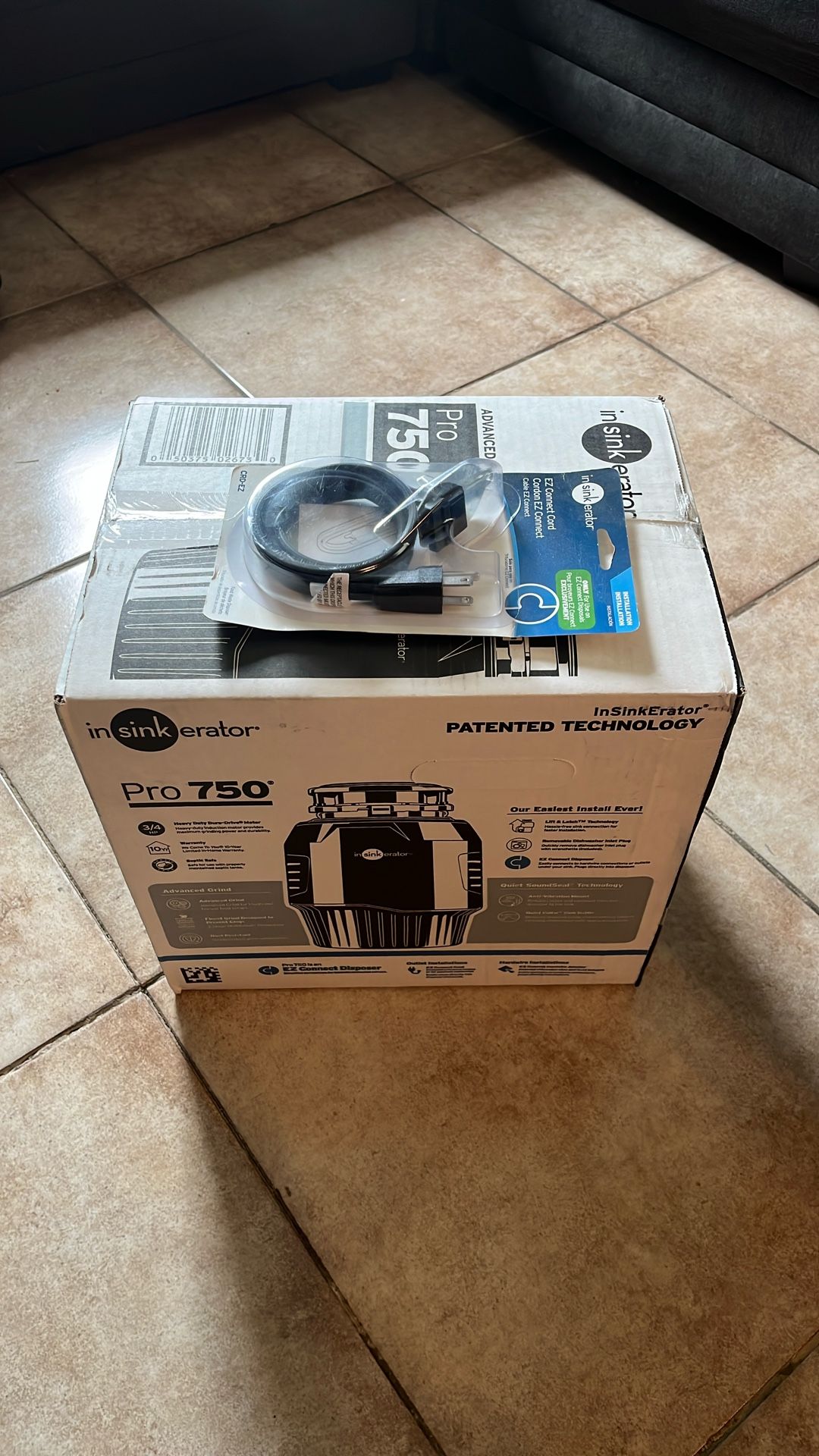 Insinkerator Pro 750 Cord Included 