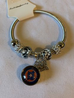 Houston Astros Charm Bracelet