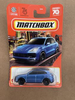 Matchbox Porsche Cayenne Turbo - Blue