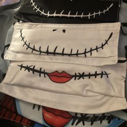 Jack And Sally Masks 