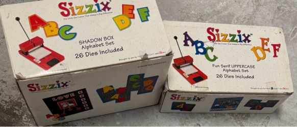 Sizzix ABC Shadow & Serif Letters