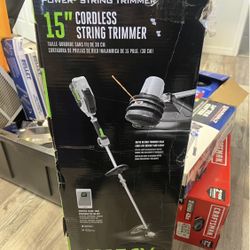 EGO POWER+ 56-volt 15-in Split Shaft Battery String Trimmer 2.5 Ah