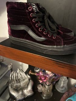 Vans SK8-Hi Velvet High-Top Sneakers