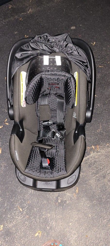 Britax Baby Car Seat In Black
