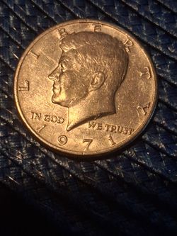 50 cents Kenned coin set