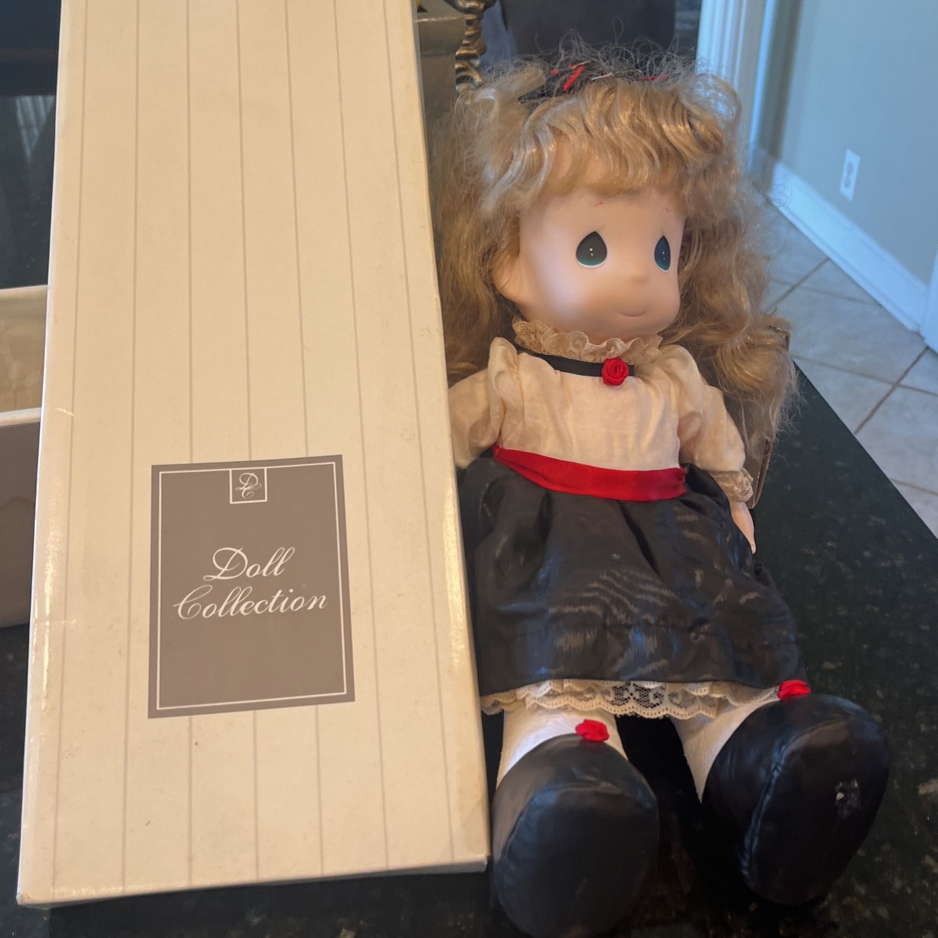 Precious Moments Holiday Doll