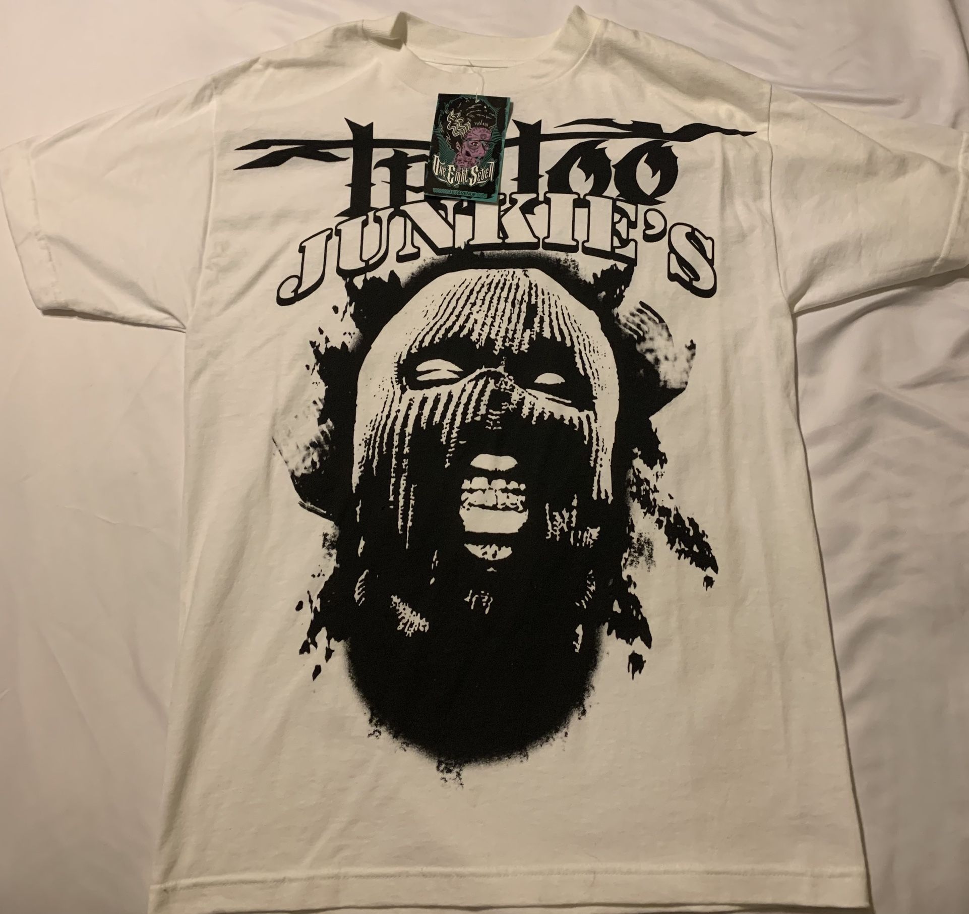 Tattoo Junkies T Shirt Medium 