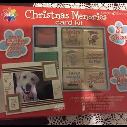 Christmas card making kit
