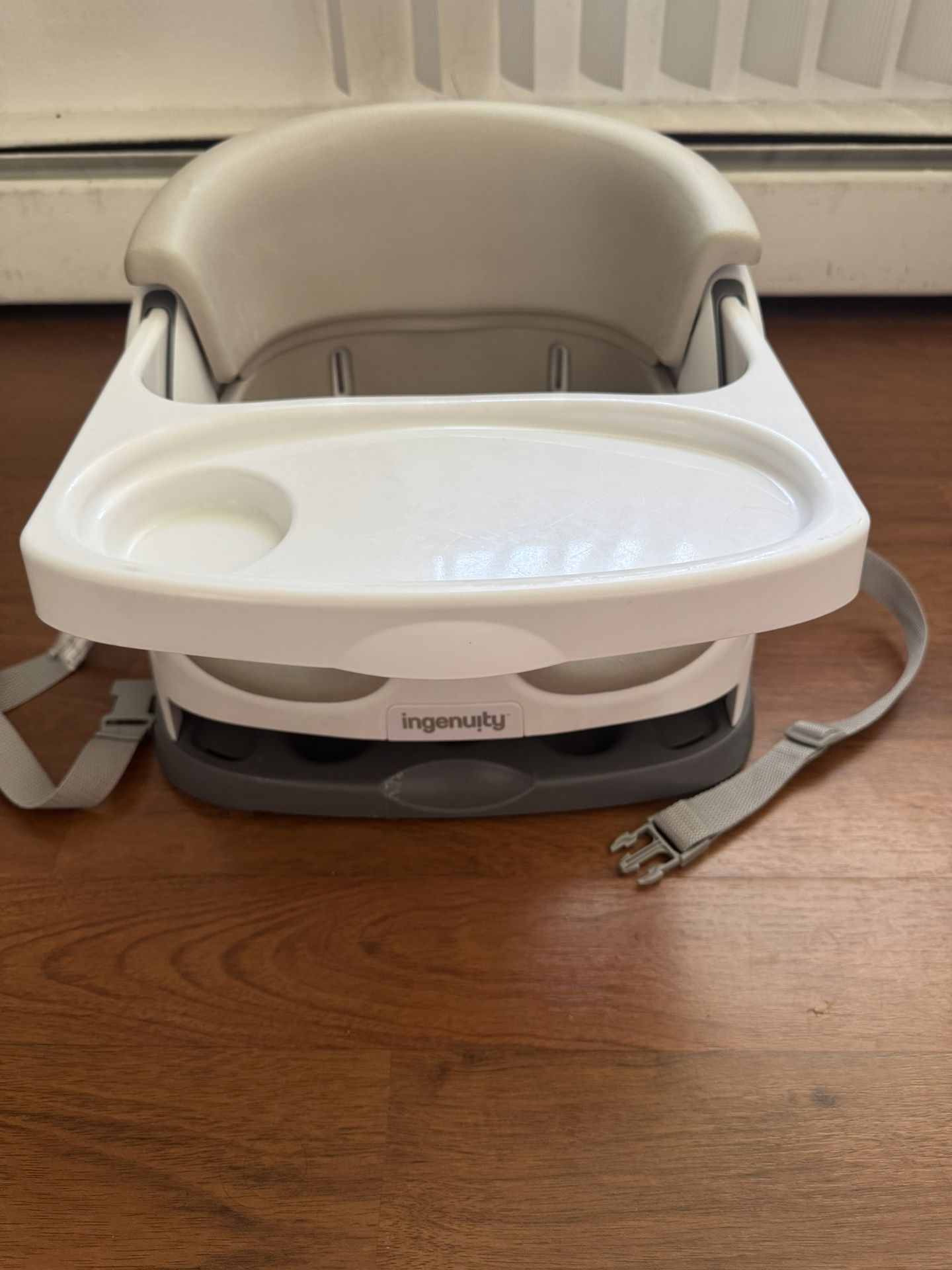 Ingenuity Baby Base 2-in-1 Seat - Slate - Booster Feeding Seat