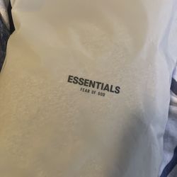 brand new essentials hoodie size small