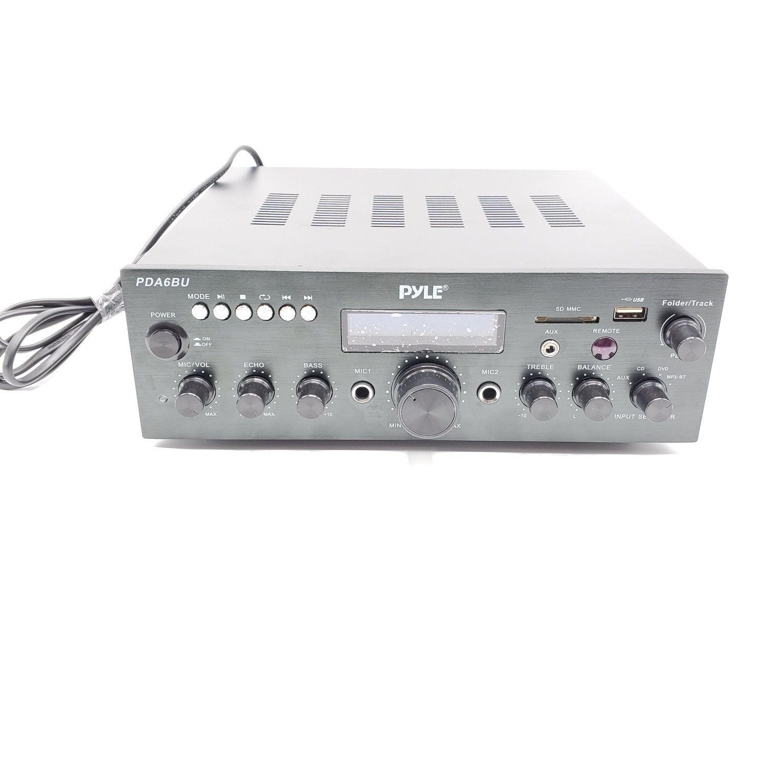 Pyle 200W Bluetooth LCD Home Stereo Amplifier Receiver 2ch